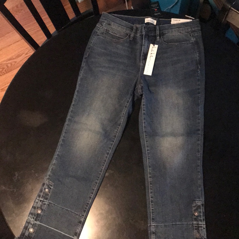 Nicole Miller New York Mid rose jeans 8